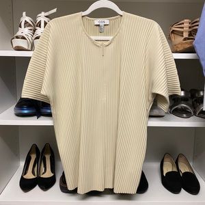 COS Blouse, beige/cream